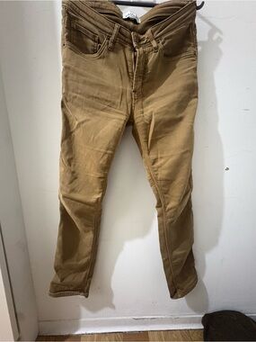 DUER Straight Leg Women's Jeans in Camel